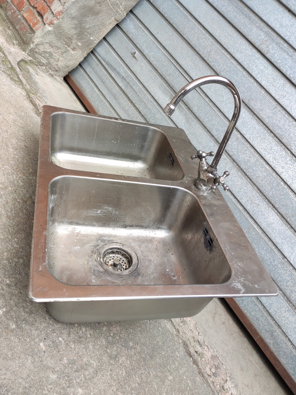 fregadero pica grifo cocina inox 18_5x75x52_5 1u